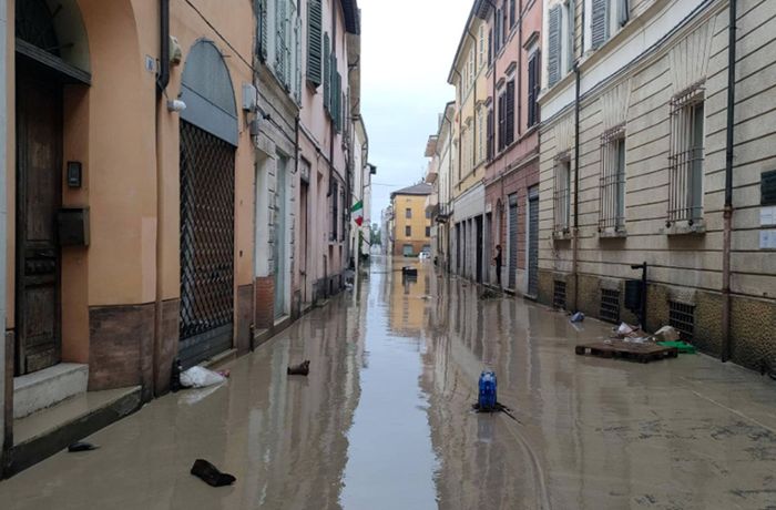 Wo sind Überschwemmungen in Italien? (Karte)