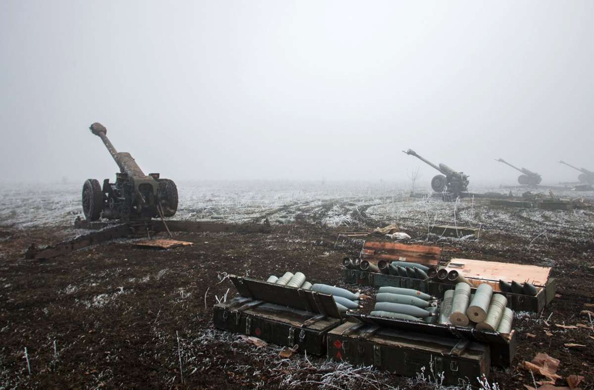 Ukraine-Konflikt: Kiew bittet EU um mehr Munition