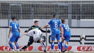 Stuttgarter Kickers verlieren  Oberliga-Hit  in letzter Sekunde