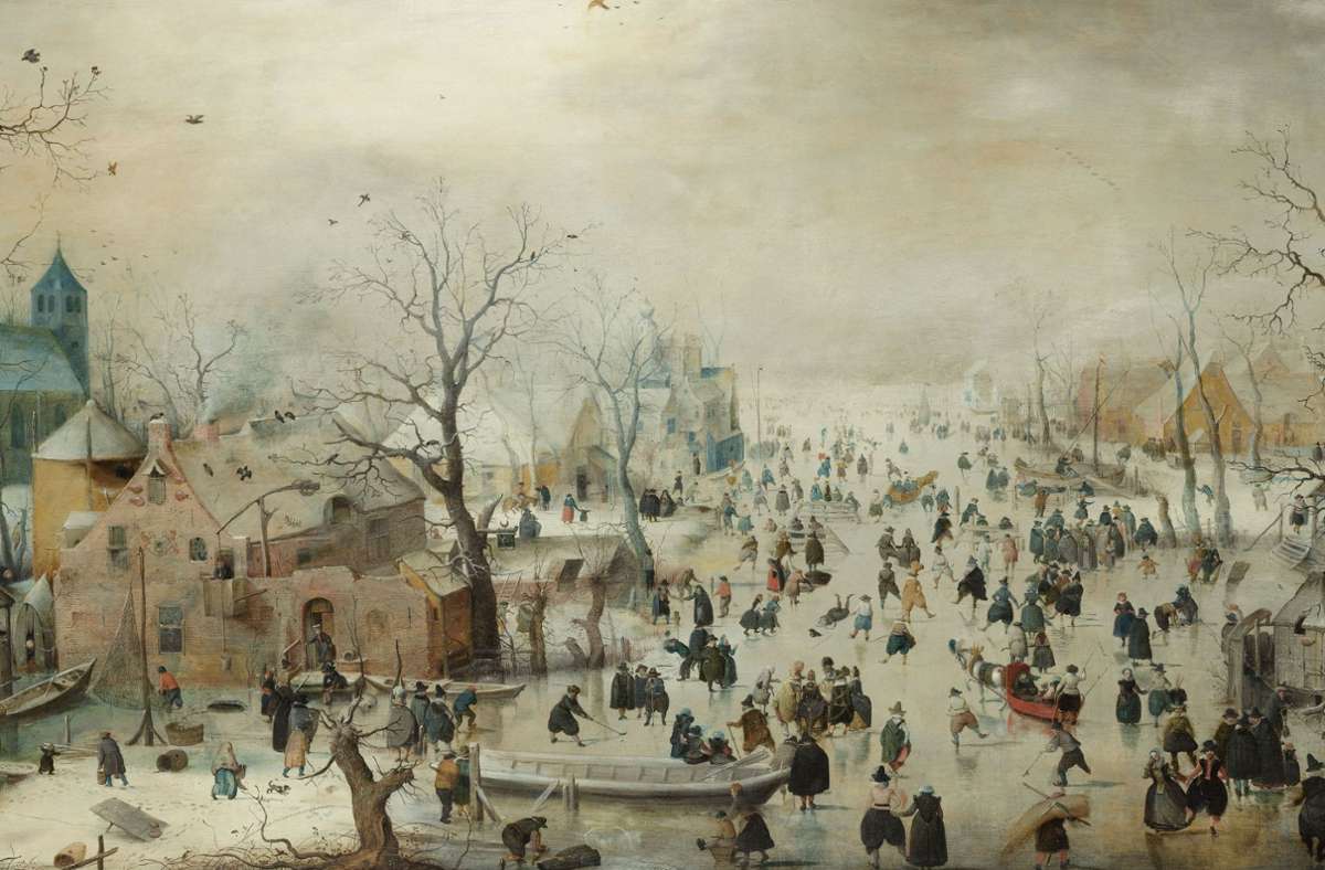 Hendrick Avercamp, Winterlandschaft Foto: Rijksmuseum/Wikipedia