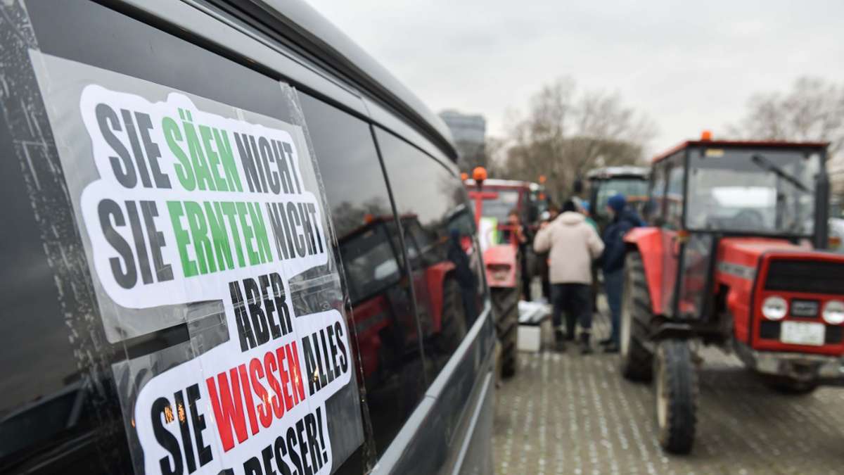 Bauern-Proteste in Deutschland: Mehrere Ministerpräsidenten fordern Rücknahme aller Agrar-Kürzungen