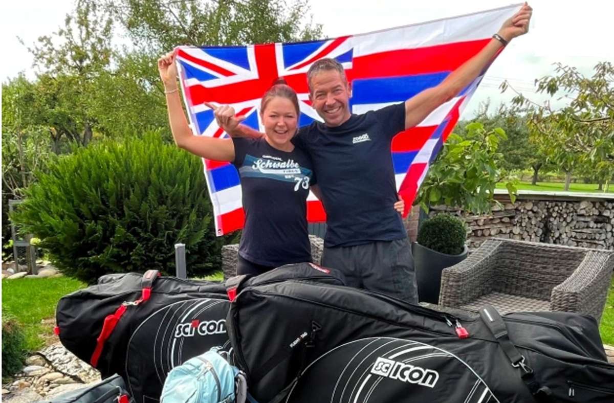 Ironman: Luisa und Martin Moroff aus Darmsheim auf dem Weg nach Hawaii