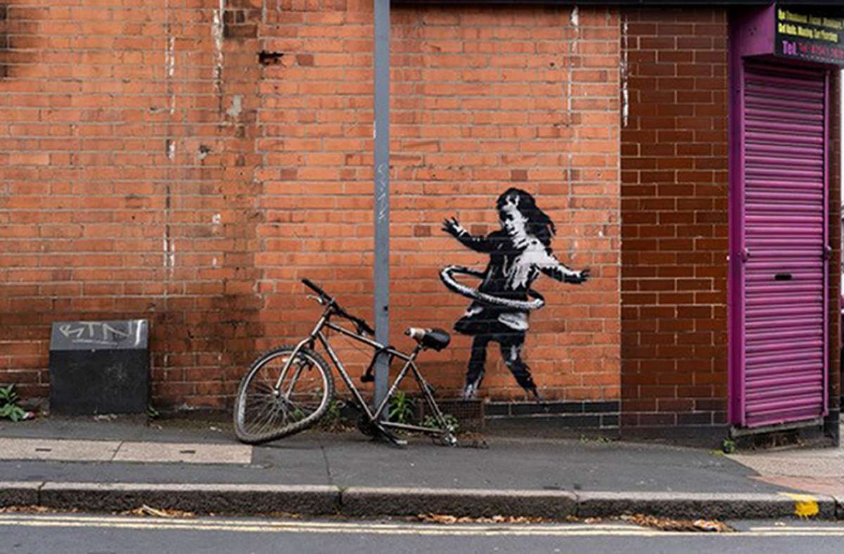 Streetartkünstler Banksy: Nicht zum Bleiben gemacht