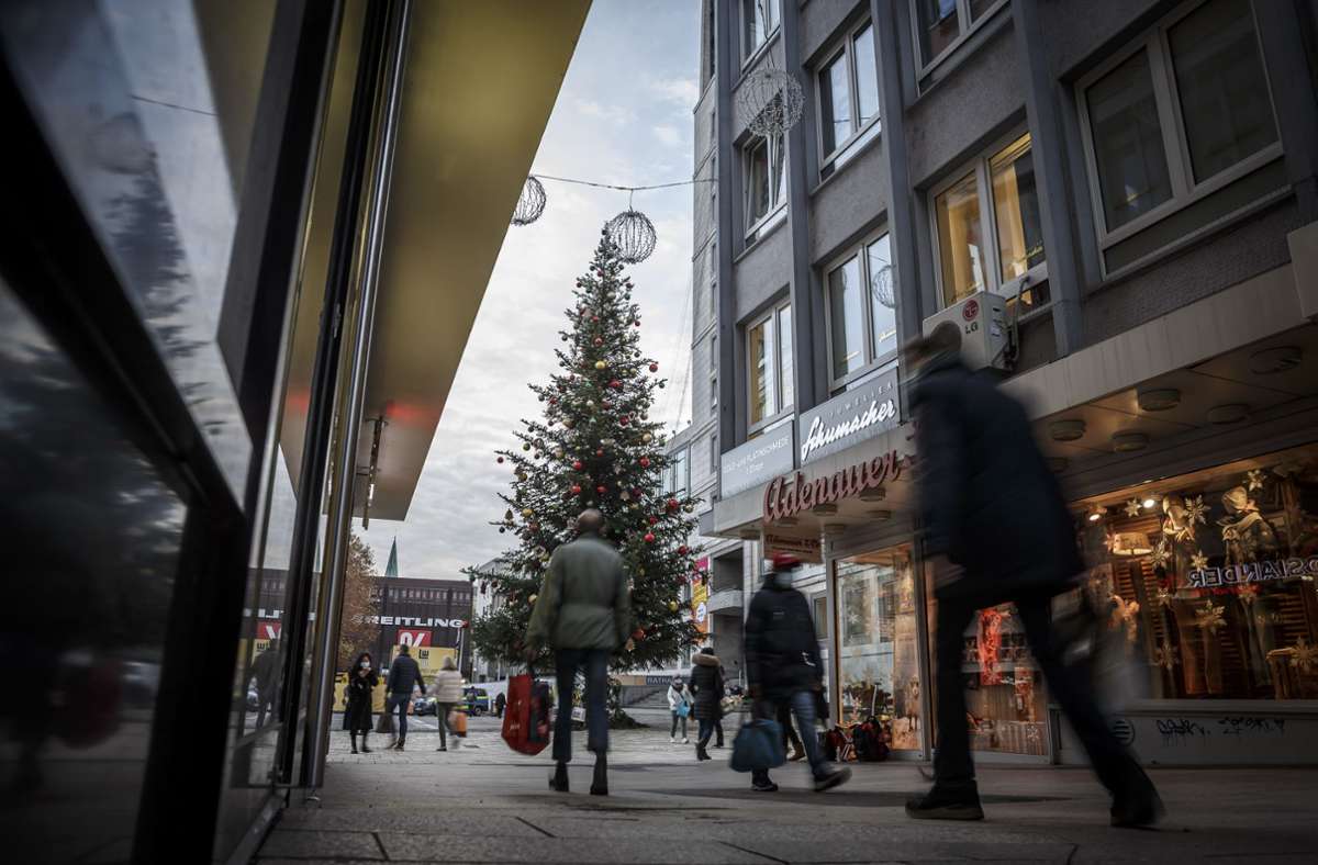 Corona scheint wieder das Weihnachtsgeschäft in Baden-Württemberg zu verhageln. (Symbolbild) Foto: Lichtgut/Julian Rettig