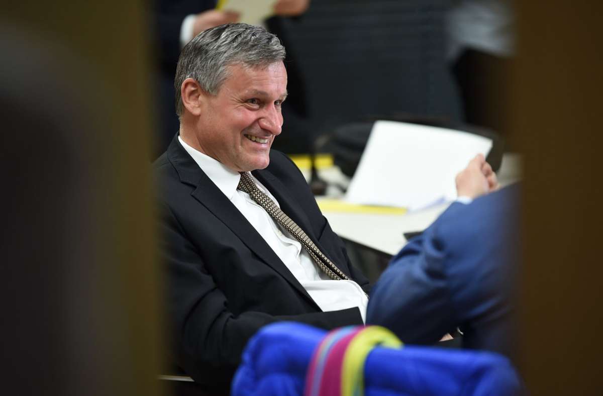 Hans-Ulrich Rülke im Landtag: FDP-Fraktionschef zitiert 80er-Jahre-Hit und sorgt für Gelächter