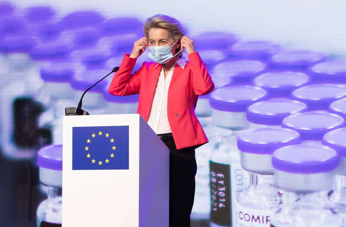 Ursula von der Leyen: EU offen für Debatte über Impfstoff-Patente