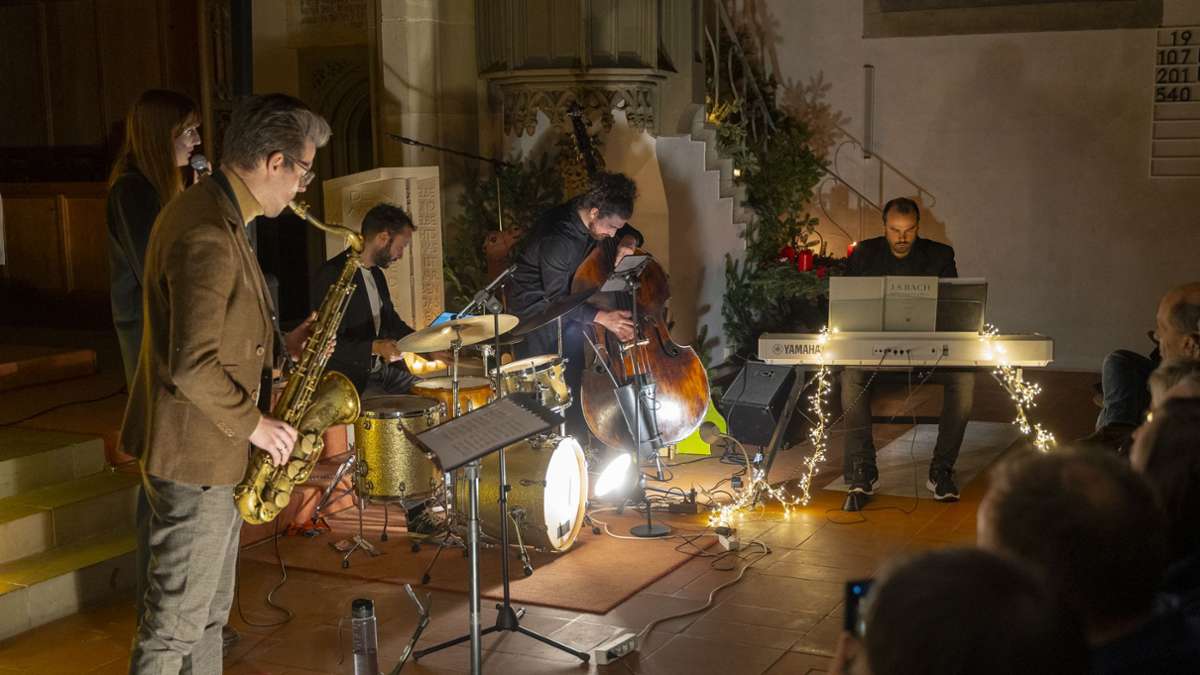 Weihnachtskonzert in Leonberg: Christmas-Jazz: Und die ganze Kirche tanzt