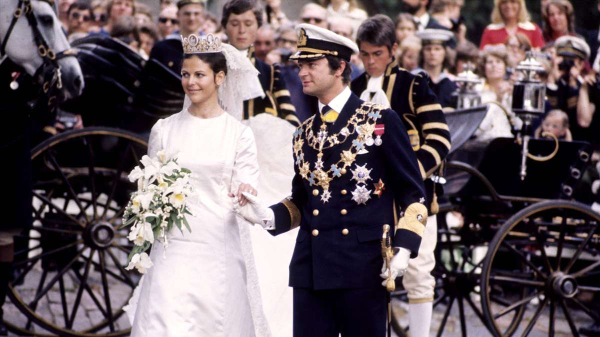 Am 19. Juni 1976 heiratete die Heidelbergerin Silvia Sommerlath den schwedischen König Carl XVI. Gustaf.