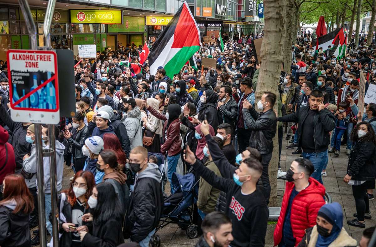 Proteste gegen Israel im Südwesten: Angriffe auf jüdische Einrichtungen –  harte Strafen angedroht