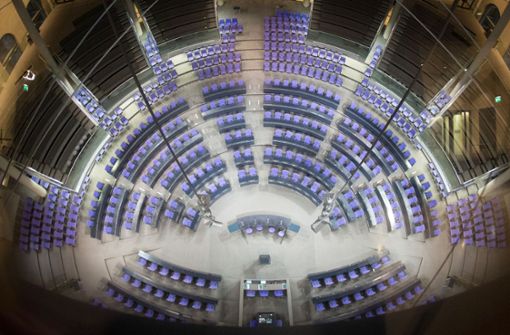 Künftig soll der Bundestag nicht mehr als 630 Sitze haben. Foto: picture alliance / /Michael Kappeler