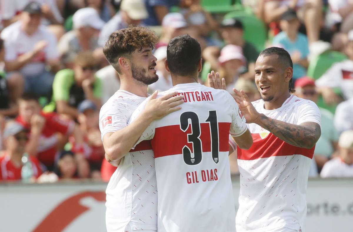 VfB Stuttgart: Sankoh und Dias treffen zum späten Sieg – so lief der Test in Schwäbisch Hall