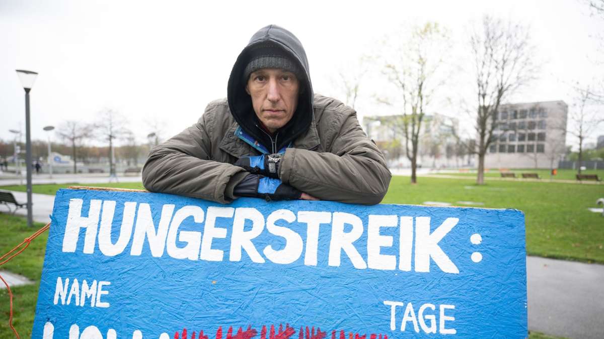 Umwelt: Aktivisten im Klima-Hungerstreik appellieren an Scholz