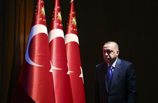 Recep Tayyip Erdogan wirkte in den letzten Wochen geschwächt. Foto: dpa/Pool Presidential Press Service