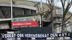 Ultras attackieren Vereinsbeirat des VfB Stuttgart