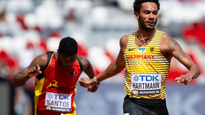 200-Meter-Sprinter Joshua Hartmann ist schon raus