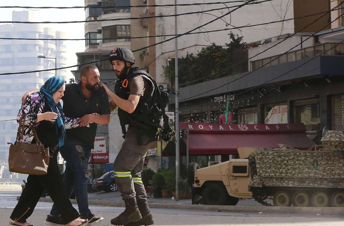 Schießereien in Beirut: Libanesen fürchten  neuen Bürgerkrieg