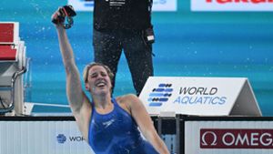 Angelina Köhler schwimmt zum WM-Titel über 100 Meter Schmetterling