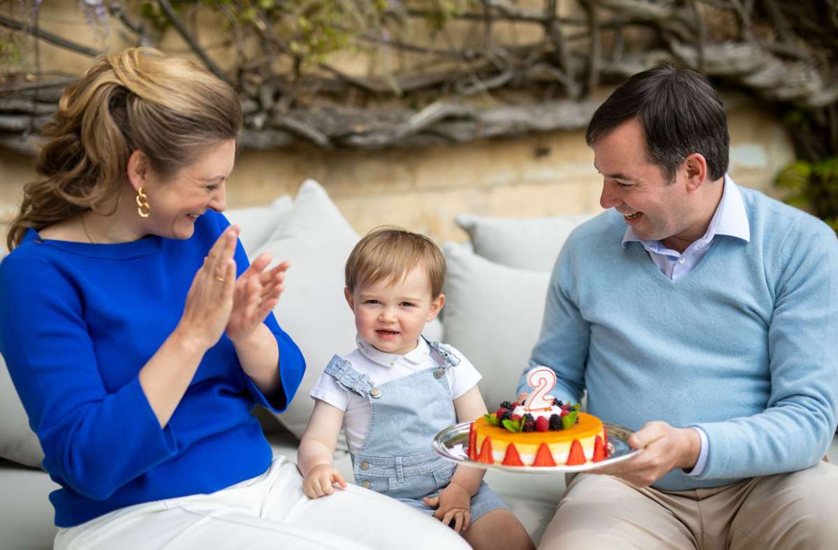 Prinz Charles von Luxemburg wird am Dienstag zwei Jahre alt.