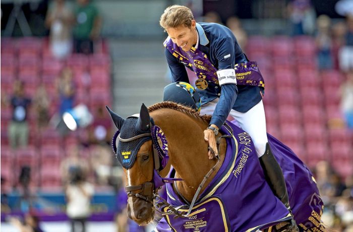 Weltmeister Henrik von Eckermann: Großer Reiter auf kleinem Pferd