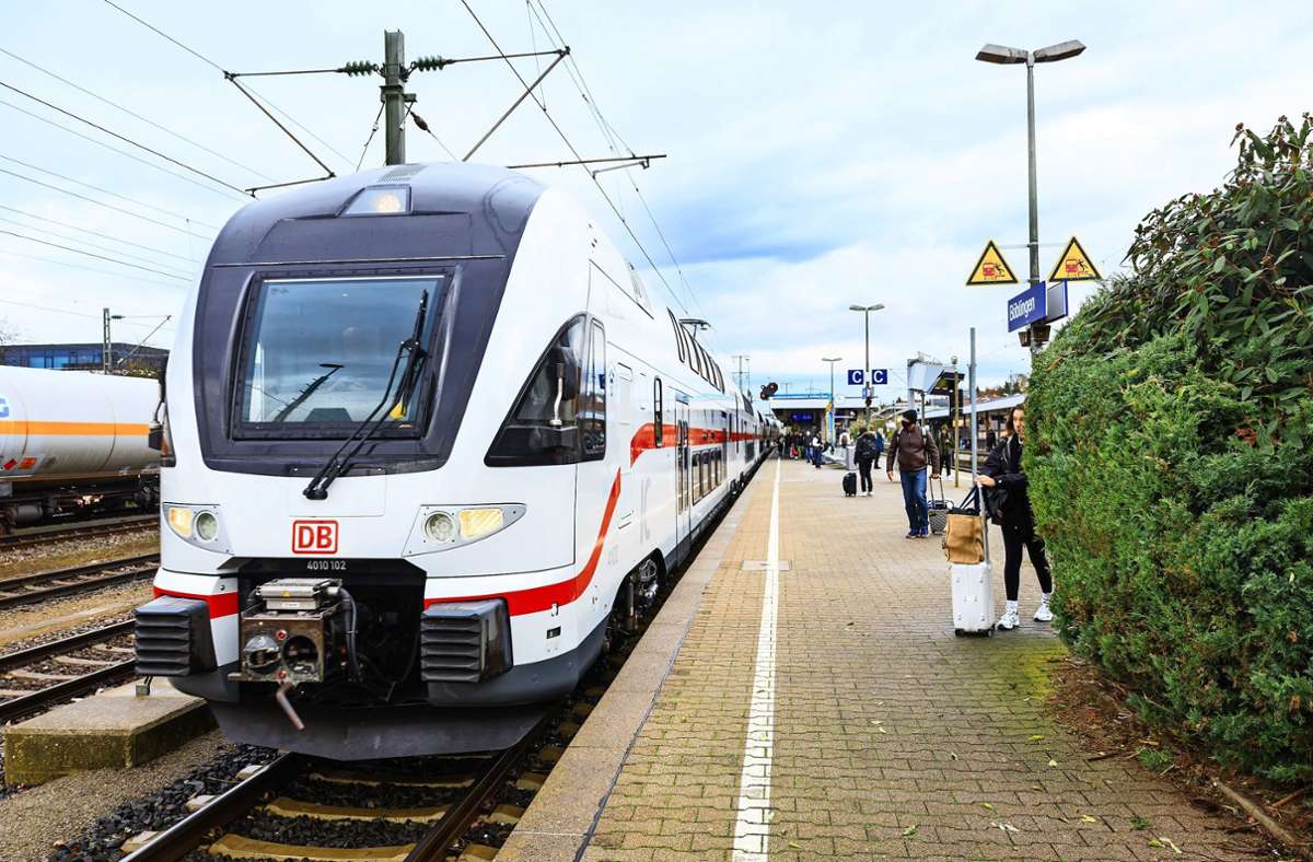 Intercity-Strecke Stuttgart–Zürich: Neuer IC-Zug für mehr Zuverlässigkeit