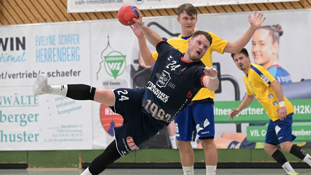 Handball-Oberliga Männer, Abstiegsrunde: Nichts Neues bei der SG H2Ku Herrenberg – wieder klare Schlappe