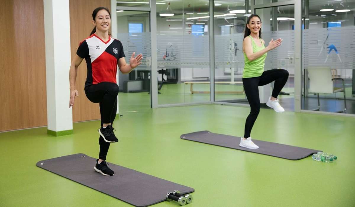 Aktion: Ein Workout für die Mittagspause mit Olympia-Turnerin Kim Bui