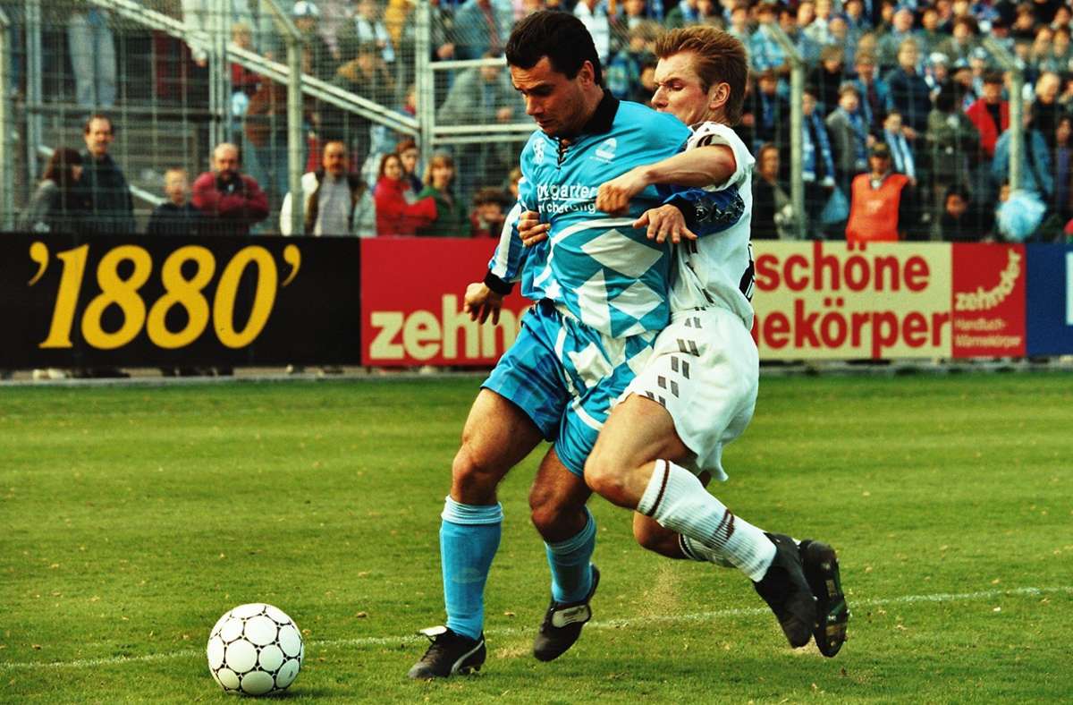 Ralf Vollmer bestritt 359 Pflichtspiele für die Stuttgarter Kickers und ist damit der Rekordspieler der Blauen.