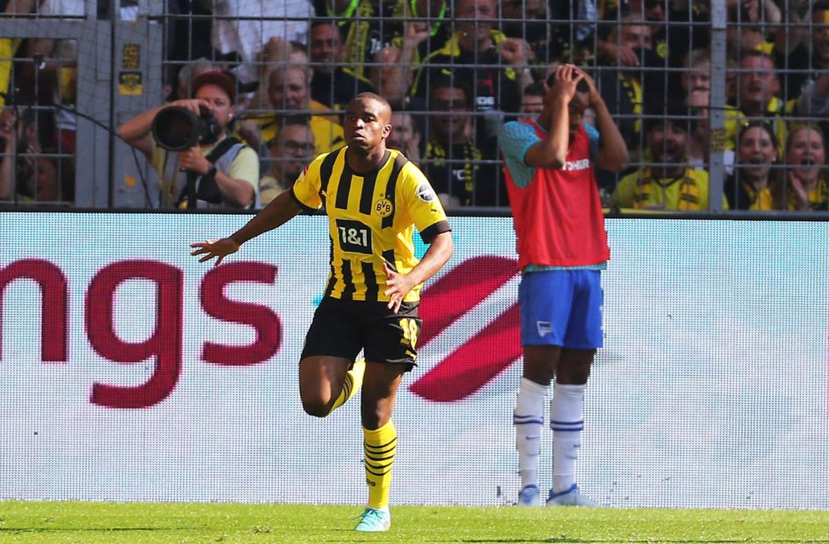 Siegtorschütze von Borussia Dortmund: Youssoufa Moukoko – auch ein Held des VfB Stuttgart