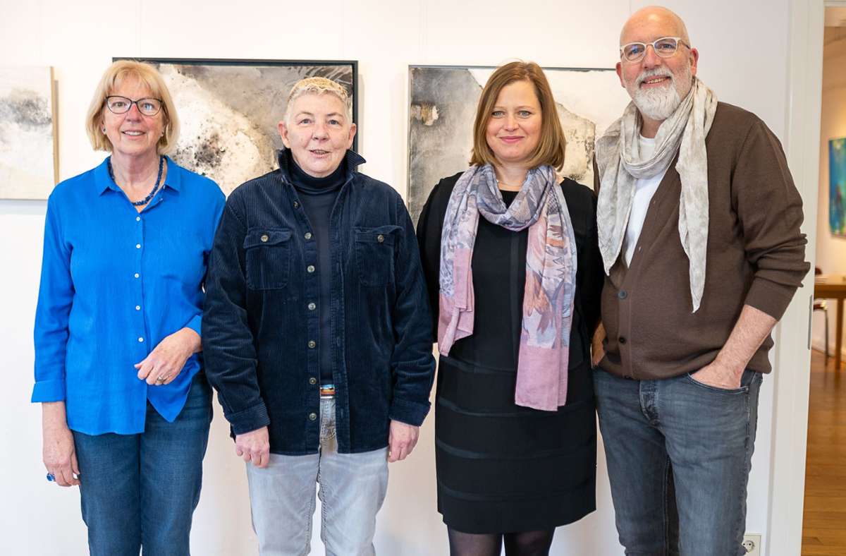 Samstag und Sonntag in Holzgerlingen: Vier Kunstschaffende stellen in  Burg Kalteneck aus