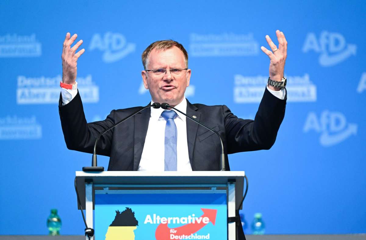 Landesparteitag der Südwest-AfD in Stuttgart: Chaos im Kampf um Landesvorsitz - Kandidaten ziehen zurück