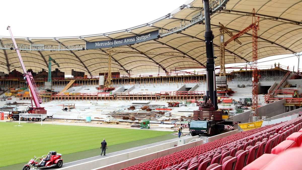 Stadionumbau beim VfB Stuttgart: So hat sich die Arena  über die Jahrzehnte verändert