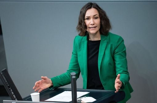Bundesfamilienministerin Anne Spiegel von den Grünen steht in der Kritik. Foto: dpa/Bernd von Jutrczenka