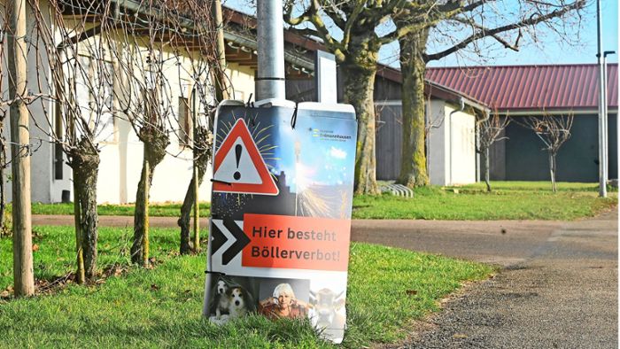 Böllerverbotszonen in Erdmannhausen eingerichtet