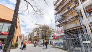 Baustelle in der Böblinger Fußgängerzone: Bahnhofstraße sechs Wochen gesperrt