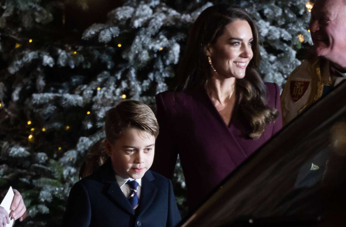 Royal Family an Weihnachten: Prinz George überrascht mit Kunst