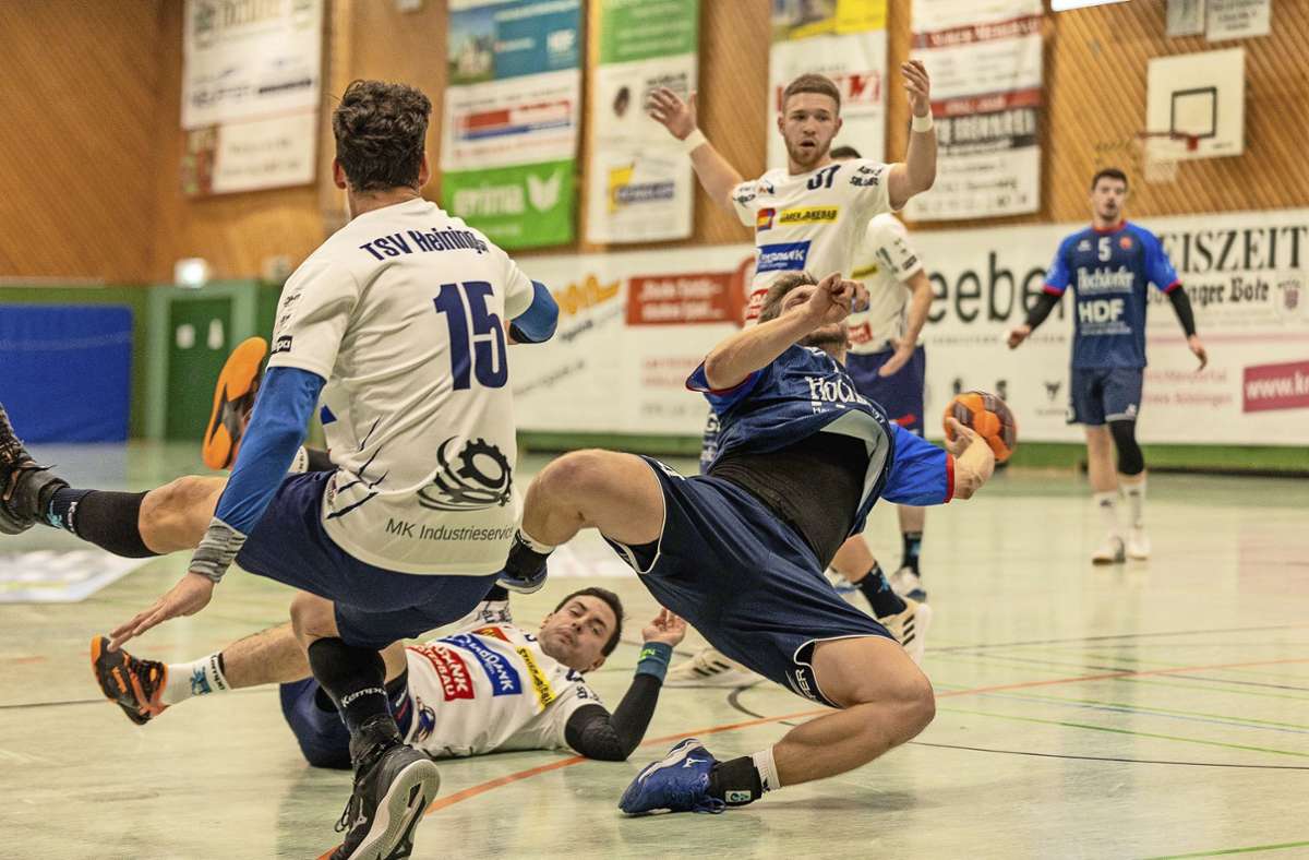 Handball-Oberliga Männer SG H2Ku Herrenberg erwartet beim TV Weilstetten einen großen Kampf - Handball im Kreis Böblingen