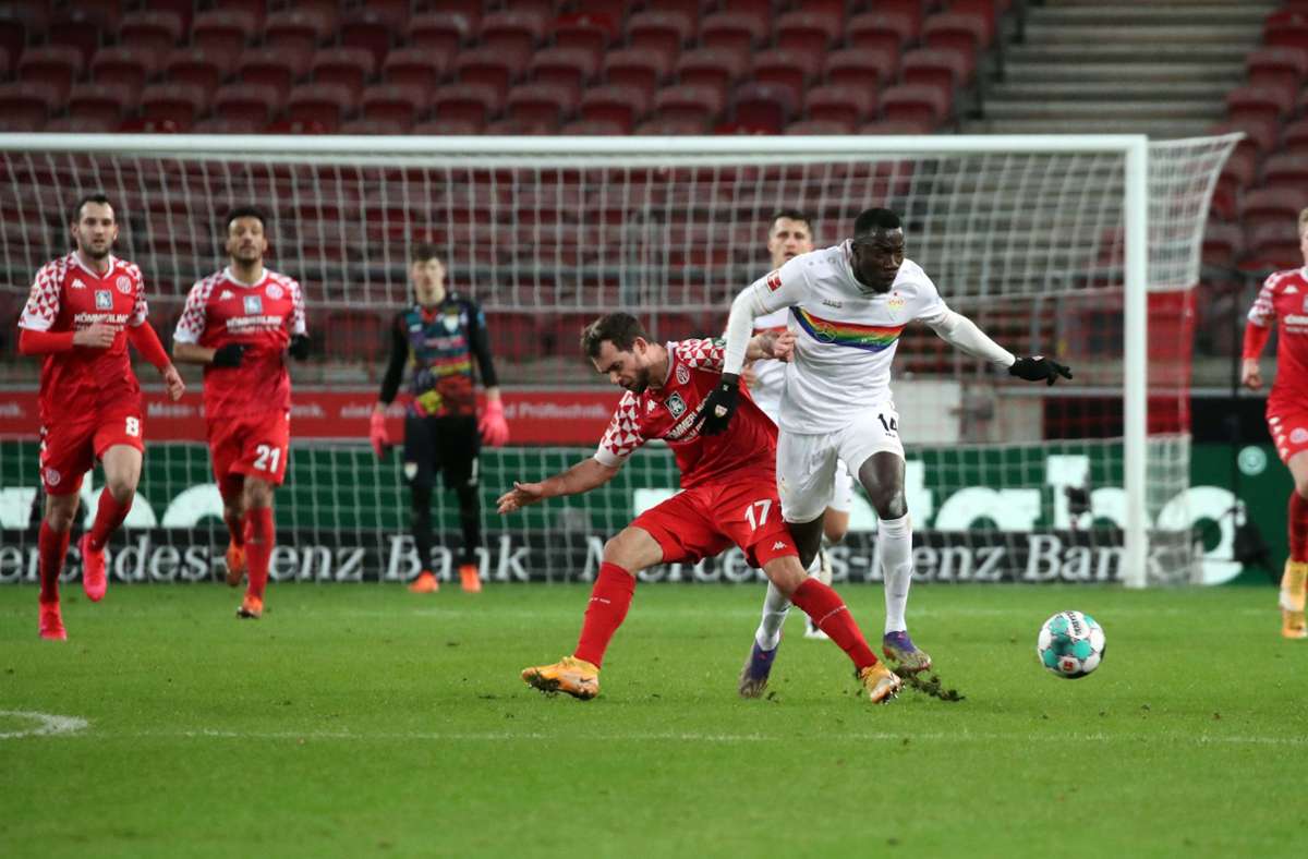 Von Strafraum zu Strafraum: Am 19. Spieltag sprintet Silas der halben Mainzer Mannschaft davon und erzielt den 2:0-Endstand.