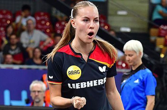 Tischtennis: Annett Kaufmann bei der Europameisterschaft auf Kurs