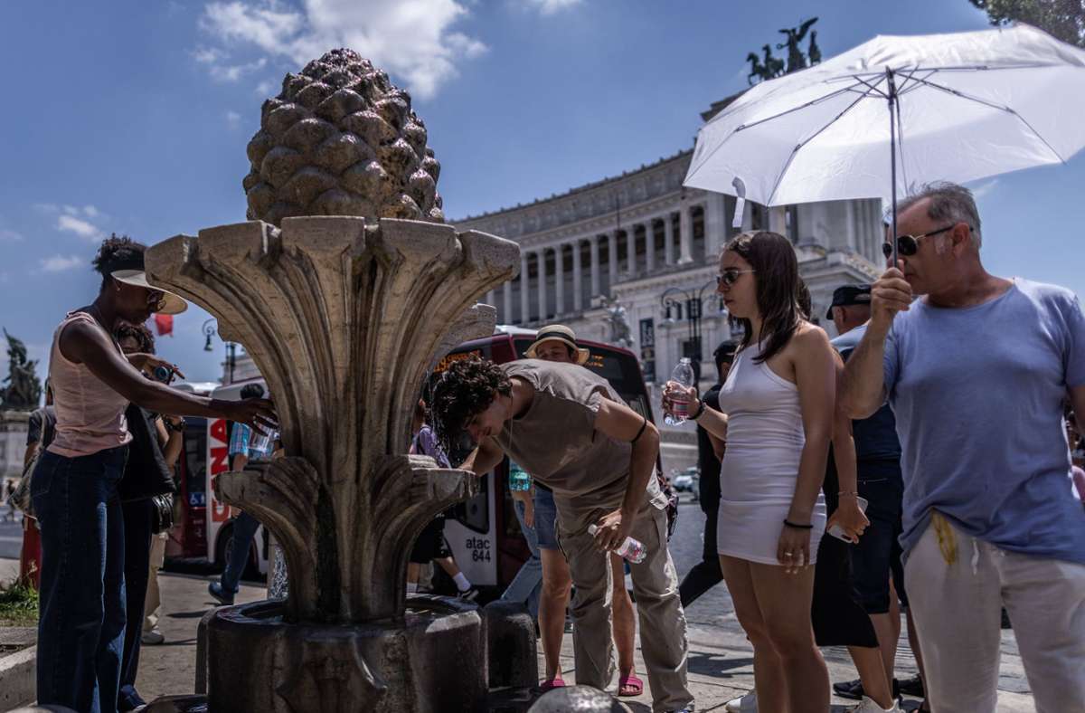 Stromausfälle in Rom: Klimaanlagen machen bei Rekordhitze schlapp