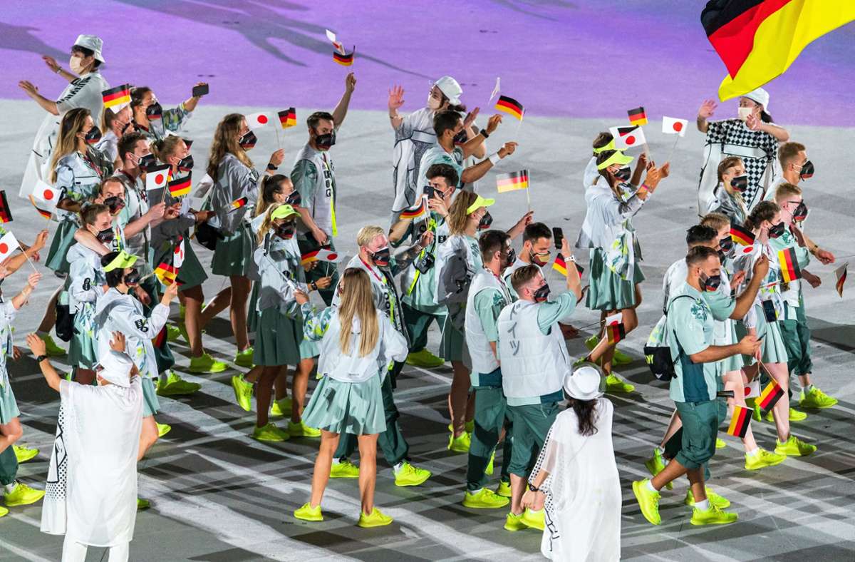 Olympische Spiele in Tokio: Athleten spotten über Olympia-Outfit