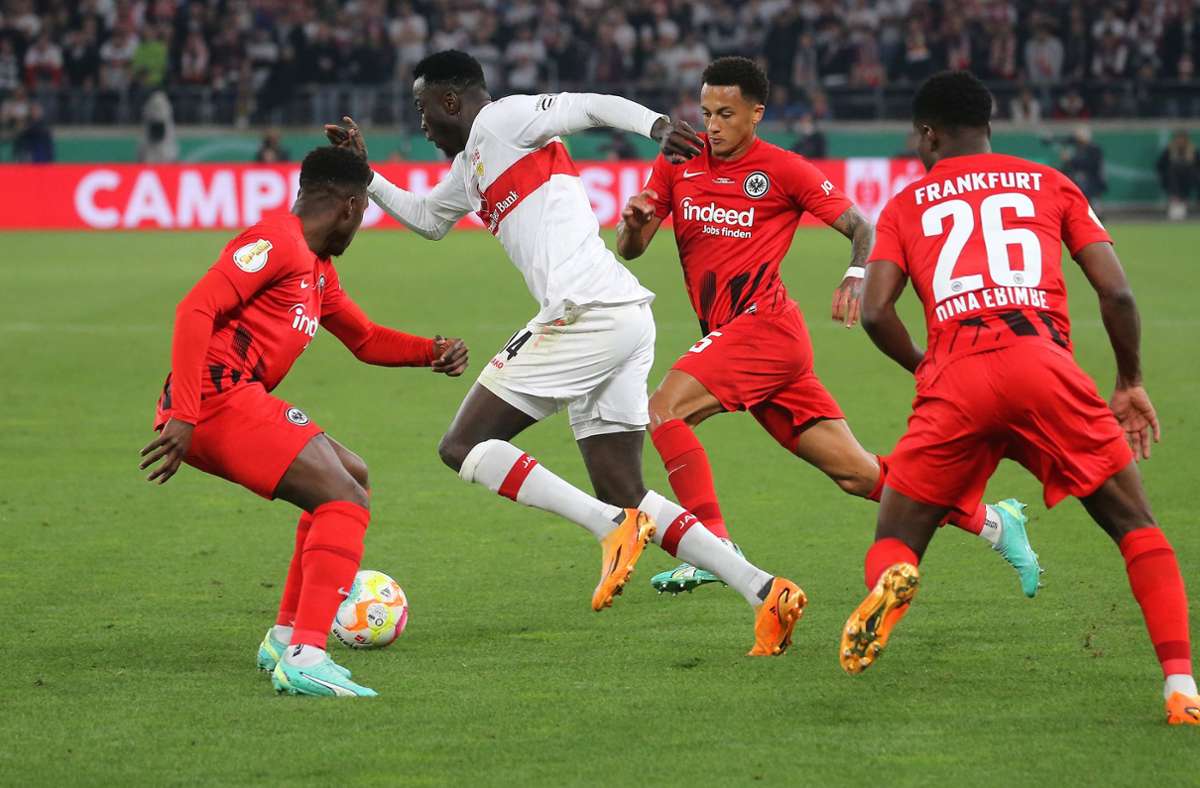 Der VfB Stuttgart erreichte in der vergangenen Saison das Halbfinale des DFB-Pokals, scheiterte aber an Eintracht Frankfurt.