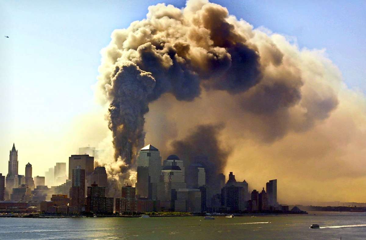 Asche, Trümmer, Tote: New York am 11. September 2001.