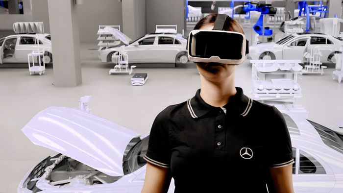 Mercedes baut virtuelle Fabrik mit Nvidia