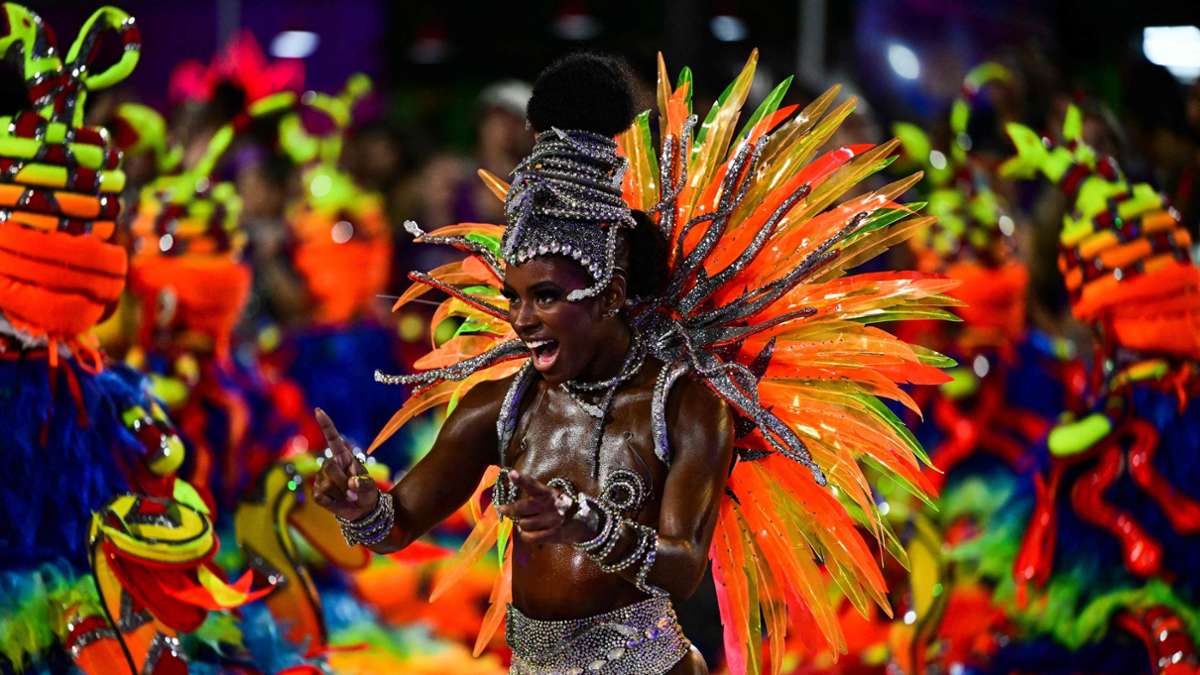 Der Karneval in Rio de Janeiro ist wie jedes Jahr eine der größten Partys der Welt.
