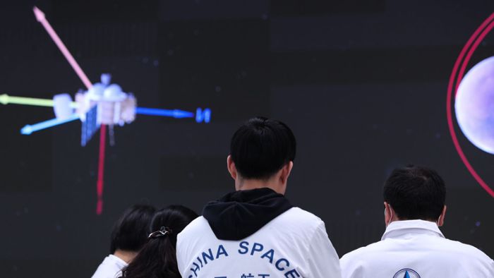 Chinas Mars-Rover schickt erste  Signale