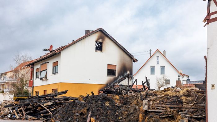 Wie entstand der Großbrand von Gültstein?