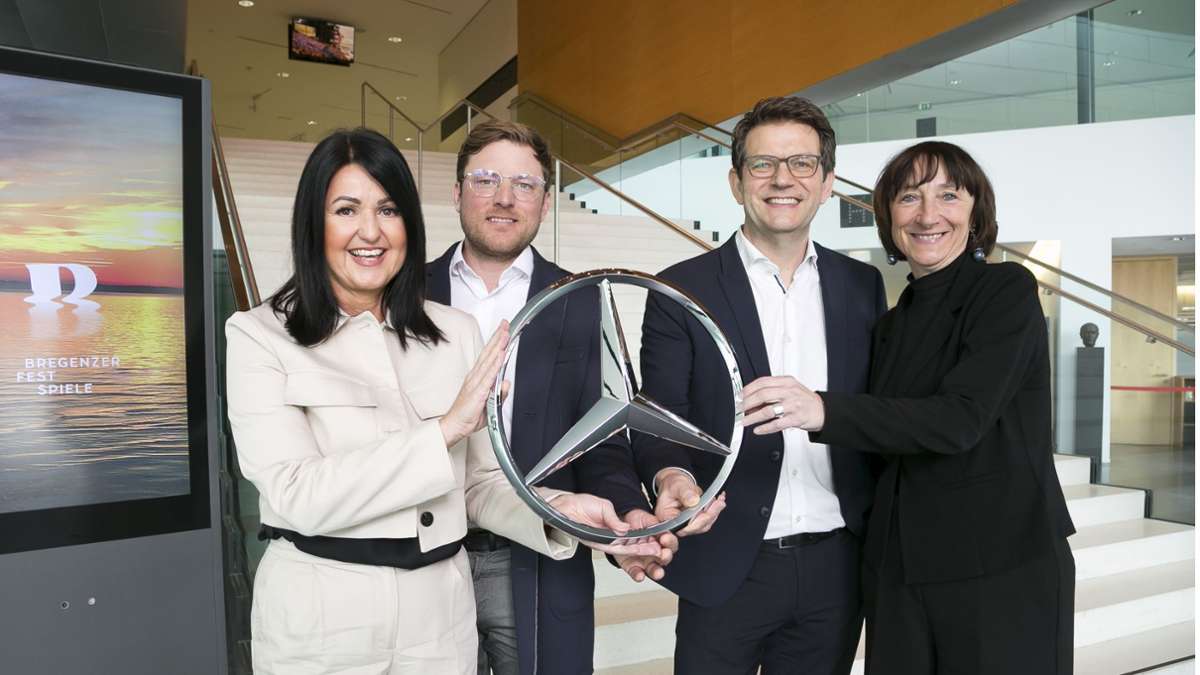 Bregenzer Festspiele 2024: Mercedes-Benz ist Hauptsponsor auf der Seebühne
