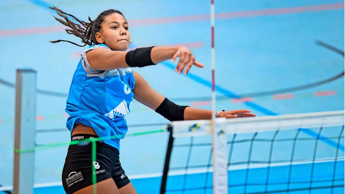 Volleyball: Die 14-jährige Holzgerlingerin Zoe Neboh hat große Ziele für die Zukunft