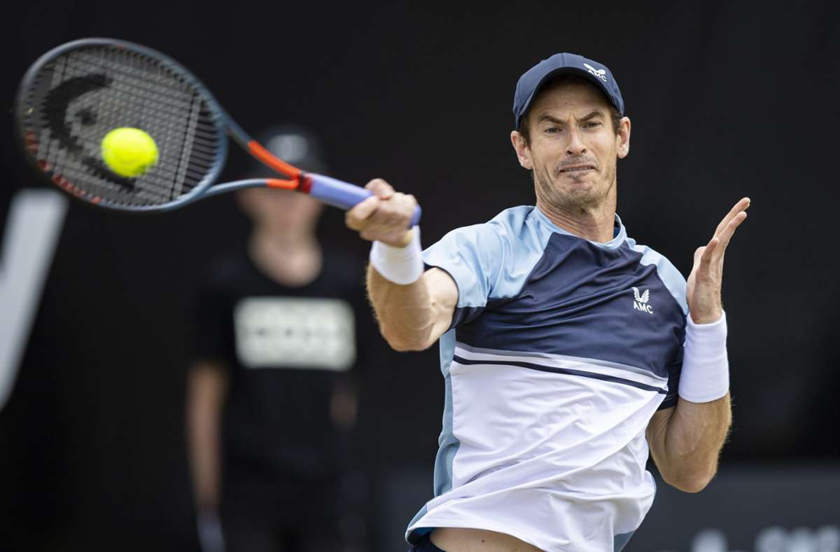 Boss Open in Stuttgart: Andy Murray schlägt topgesetzten Stefanos Tsitsipas