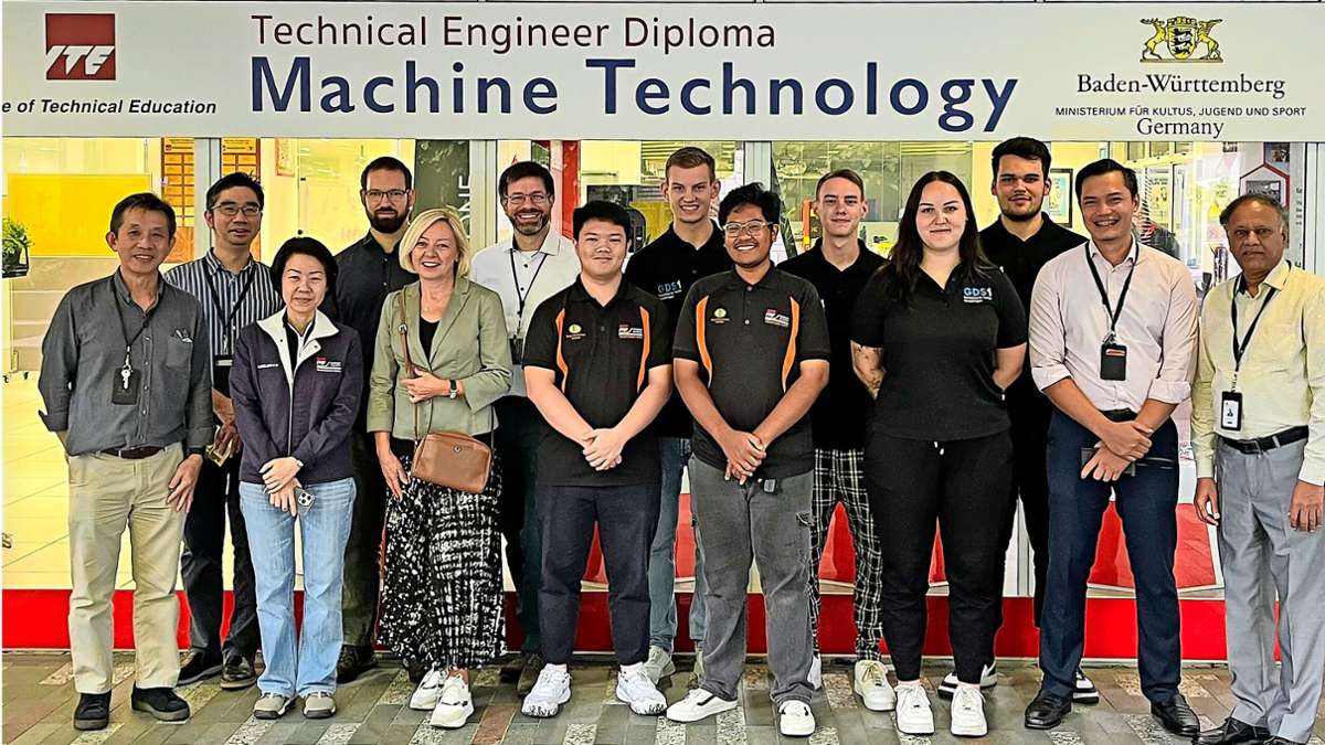 Gottlieb-Daimler-Schule 1 in Singapur: Technikabschluss mit besonderer Note